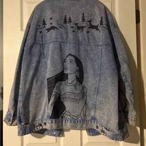 Disney’s Pocahontas Denim Jacket with Graphic Design